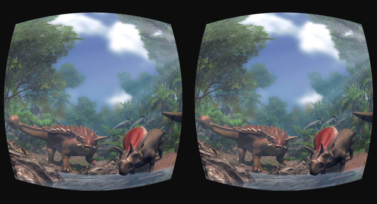 VR Jurassic Cardboard